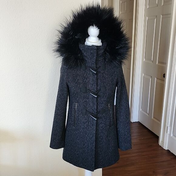 Nautica Jackets & Blazers - Nautica Wool Blend Coat Quiet Luxury Dark Academia Sophisticated Chic Size XS